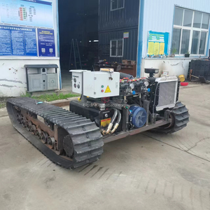 New thép bánh xích vận chuyển xe phẳng DIESEL điện với không dây điều khiển từ xa cho nhà máy sản xuất - Product Image 3