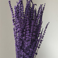 Buket Bunga Lavender Alami yang Diawetkan, Bunga Kering untuk Dekorasi Resin, Dekorasi Rumah, Hari Valentine, Dekorasi Natal, Dikemas dalam Kantong