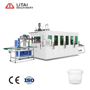 Automatische matische Formmaschine und Formenhandel zur Herstellung von Kunststoffglas wiederverwendbarer kleiner Kunststoff-Saft-Wasserbecher
