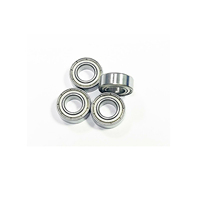 Rodamiento de Bolas de Ranura Profunda Miniatura S687ZZ/2RS de Acero Inoxidable 440 de Alta Precisión para Carrete de Pesca y Equipos de Restaurante