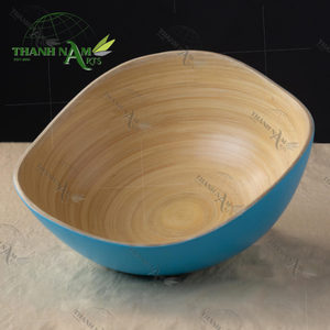 ชุดชามสลัดไม้ไผ่งานทำมือแบบยั่งยืนเครื่องครัวเป็นมิตรกับสิ่งแวดล้อมขายส่งสำหรับบริการด้านอาหาร - Product Image 4