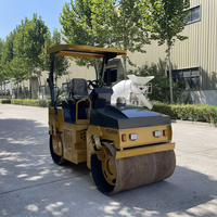 Compacteur à rouleaux routiers de 3 tonnes avec transmission hydraulique intégrale et fréquence de vibration de 50 Hz YD360H