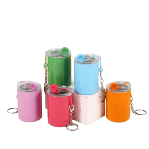 Stock Voyage Mini 3oz Double Paroi En Acier Inoxydable Verre À Liqueur Gobelet Eau Lait Tasse À Café Tasse avec <span class=keywords><strong>Porte</strong></span>-clés En Métal <span class=keywords><strong>Porte</strong></span>-clés - Product Image 1