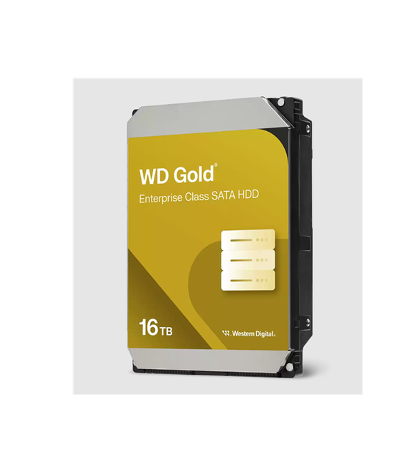 WD161KRYZ Gold Enterprise Class SATA 7.2K 3.5inch HDD - 16TB