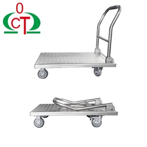 Carrito de comedor de acero inoxidable, carro de colección de cuencos gruesos, carrito de servicio de restaurante, carrito comercial de acero inoxidable - Product Image 3