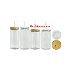 acrylic plastic 16oz beer glass can Can Shaped BPA Free Plastic Glasses PET plastic acrylic 16oz 20oz beer soda can beer mugs