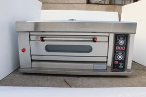 Four à gaz électrique Baokang à 1 étage et 2 plateaux, utilisation professionnelle en <span class=keywords><strong>boulangerie</strong></span>, faible bruit, garantie 1 an, portable, commercial, pain, pizza - Product Image 4