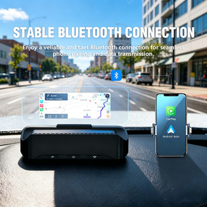 HUD Car GPS V3 Ultra, affichage tête haute sur pare-brise, projecteur de vitesse avec CarPlay sans fil, Android Auto, diagnostics, compteur de vitesse - Product Image 3