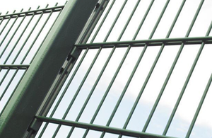 פלדה 2d מרותך רשת תיל ירוק שחור כפול מחצלות גדר 8/6/8 גרמאני ברזל גידור גן גידור - Product Image 3