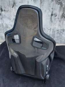 เบาะนั่งสปอร์ตคาร์บอนไฟเบอร์สีแดงดำแบบกำหนดเองสำหรับ Nissan 370Z Nismo Coupe Roadster RS สำหรับ Infiniti <span class=keywords><strong>FX</strong></span> 35 37 50 ปี 2009-2021 - Product Image 5