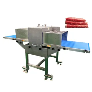 Cortadora horizontal de carne Máquina cortadora de tiras de carne de cordero de cerdo y pescado a la venta