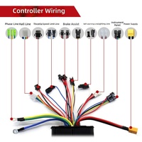 Kit de conversion d'assistance à la pédalisation pour VTT avec batterie au lithium 48V 1500W, roue arrière, jante MTX39, panneau d'instrumentation, vélo électrique étanche