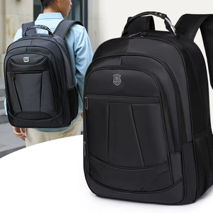 Sac à dos pour ordinateur portable unisexe, motif géométrique, imperméable, antivol, avec fermeture éclair, sangle rétractable, 20-39L, directement de l'usine - Product Image 2