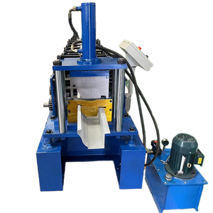 Machine de formage à rouleaux pour gouttières, machine de fabrication de récupérateurs d'eau de pluie, certification CE - Product Image 1