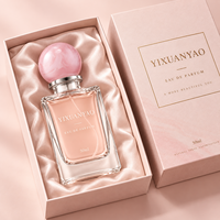 Flacon de parfum élégant pour femmes 30ml 50ml 100ml Flacon en verre vide avec emballage personnalisé