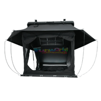 Camping en plein air facile à installer SUV voiture 4 personnes toit tente coque dure Tienda De Techo Coche toit tente avec panneau solaire