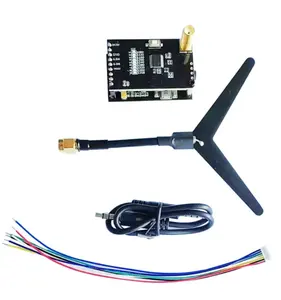 1.2GHz A/V VTX VRX 0.8/1.6mw Transmitter VRX Receiver 9 9CH Matek Video Transmission Receiver