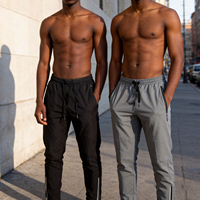 Pantalones Deportivos de Alto Rendimiento para Hombre, Pantalones de Entrenamiento con Estampado de Tela Personalizado, Pantalones de Fitness para Entrenamiento