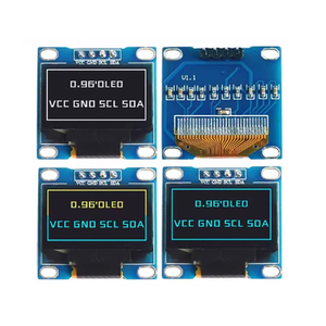 4pin Ssd1306 Wit/Blauw/Geel Blauwe Kleur 0.96 Inch 128X64 Oled Weergavemodule 0.96 "Iic I2c Spi Communiceren - Product Image 5