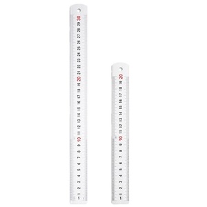 Student Timmerman 20 Cm Twee Schalen Metalen Aluminium Liniaal Voor Het Meten Van Doel - Product Image 2