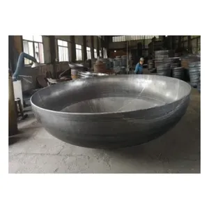 1000mm Carbon Steel Metal Hemispherical Head Pipe Fitting Dish End