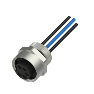 Conector de Cable de Video Orca M12 de 4 Pines, Hembra, para Automoción, IP67, Montaje Frontal de 7/8 Pulgadas, Modelo Directo de Fábrica Marvtech - Product Image 1