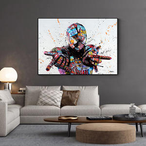 Stampa su <span class=keywords><strong>Tela</strong></span> di Spider-Man Graffiti, Arte Pop, Stampa di Supereroi Urbani, Quadro Senza Cornice, Decorazione Moderna per Soggiorno - Product Image 3