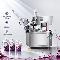Machine de remplissage automatique de sachets à bec verseur pour les jeunes entreprises, boissons liquides, jus, lait, industrie alimentaire