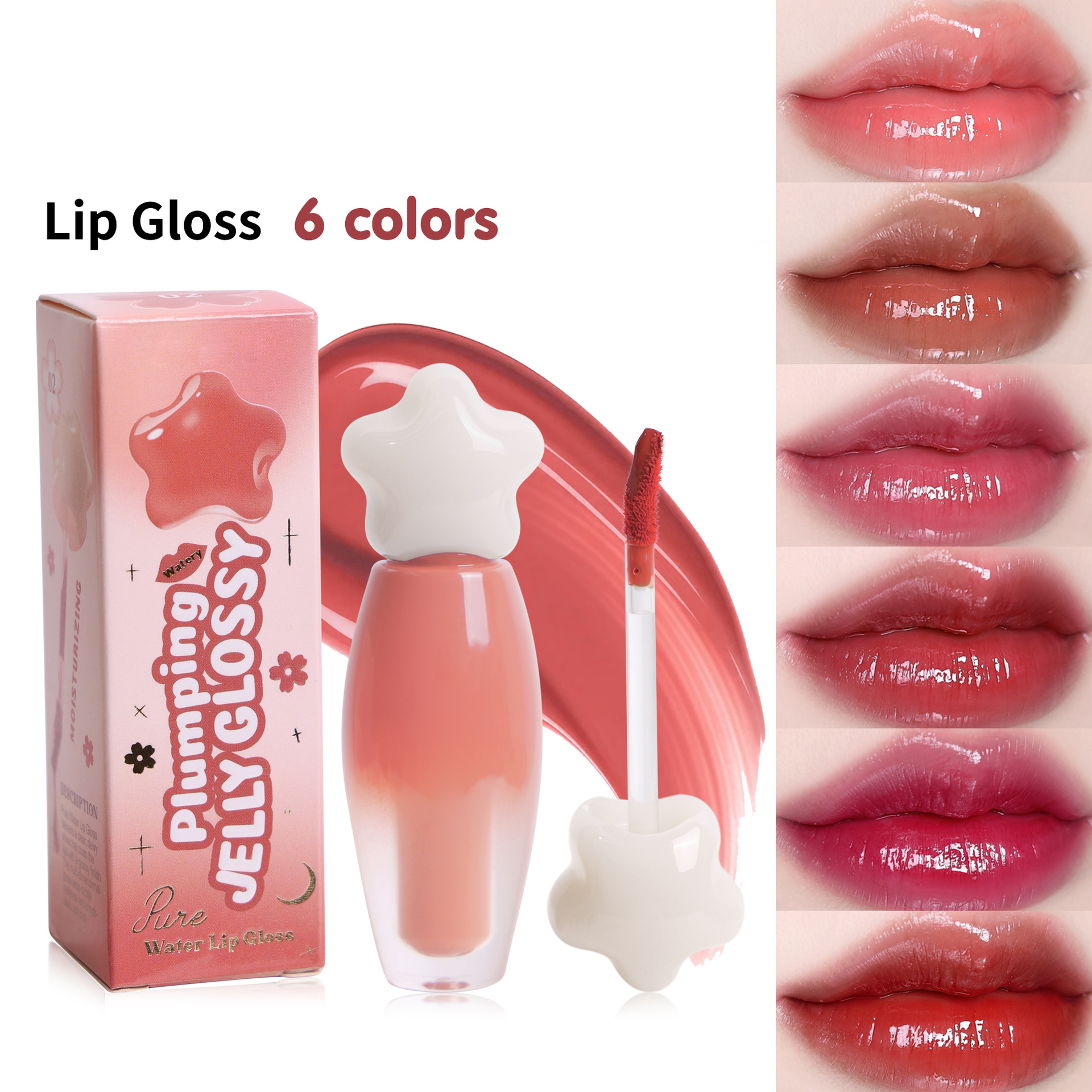 Star Shape Lip Gloss Trendy High Quality Packaging