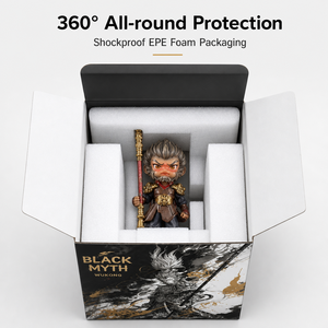Statuetta da Collezione Dipinta a Mano in Resina di Wukong, Scatola Misteriosa e Blind Box Personalizzata OEM ODM, Decorazione per la Casa - Product Image 3