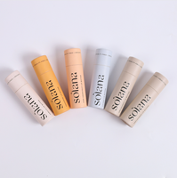 Tube en carton torsadé recyclable pour baume à lèvres, rouge à lèvres, déodorant – Contenant cosmétique unique au design élégant
