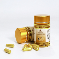 Cápsulas de mejora de la confianza masculina de extracto puro de Ganoderma Lucidum y Ginseng natural orgánico personalizado OEM