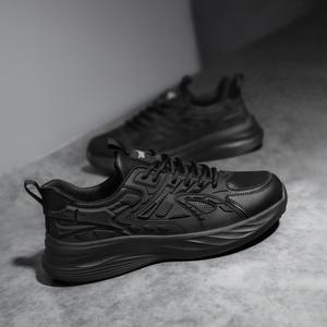 Chaussures de chef unisexes CHUDUN, imperméables, antidérapantes, résistantes à l'huile, semelle épaisse, anti-odeurs, noires, sport, cuisine, semelle extérieure en EVA, travail - Product Image 3