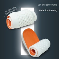 Semelles intérieures de sport en PU haute élasticité, souples, légères, absorbant les chocs, respirantes pour baskets de course, unisexe, vente en gros