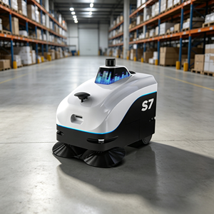 Eco Friendly Autonomous Outdoor Cleaner Robot 360 Degree Sensor Perception Anti Collision Safety System - Product Image 1