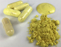 Quercétine dihydratée 98% de qualité industrielle CGMP, extrait de Sophora japonica, poudre de quercétine
