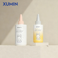 Bouteille à presser en plastique PE vide personnalisée 100ml 200ml 300ml 500ml Applicateur de teinture capillaire Bouteille cosmétique Emballage cosmétique pour cheveux