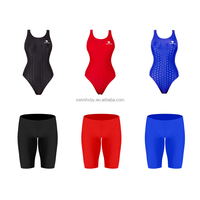 Short de bain athlétique OEM à séchage rapide pour hommes européens, idéal pour l'entraînement et la compétition, résistant au chlore, personnalisable