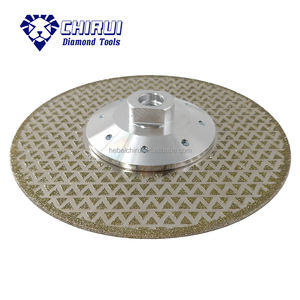 Sıcak satış ve Druable 9 "230mm elmas kuru kesme bıçağı disk elektroliz elmas kesici elmas testere bıçağı hindistan pazarı - Product Image 6