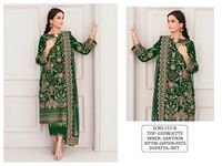 Georgette de nouvelle collection avec broderie séquentielle Costume de designer pakistanais à prix d'exportation du fournisseur indien