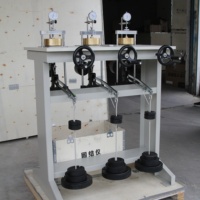 HBJF Three Gang Soil Oedometer Testing Machine High Accuracy 0.2% IP55 Protection Geotechnical Lab Equipment