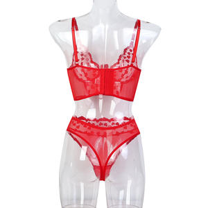 <span class=keywords><strong>2026</strong></span> Hete Sexy Dameslingerie Transparante Tweedelige Set Valentijnsdag Lingerie - Product Image 6