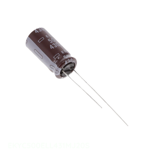 Condensador Original de 430 uF, Tipo Through Hole, Aluminio, 430UF, 20%, 50V, Radial, TH EKYC500ELL431MJ20S - Product Image 1