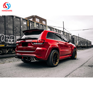 Difusor de Parachoques Trasero para <span class=keywords><strong>Jeep</strong></span> Grand Cherokee <span class=keywords><strong>SRT</strong></span> 2014-2021, Venta al Por Mayor Directa de Fábrica Chaoshenghang - Product Image 5