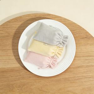Petits sacs <span class=keywords><strong>en</strong></span> velours personnalisés, pochettes <span class=keywords><strong>en</strong></span> <span class=keywords><strong>tissu</strong></span> rose <span class=keywords><strong>pour</strong></span> montres, écouteurs, sacs cadeaux à cordon, luxe - Product Image 6