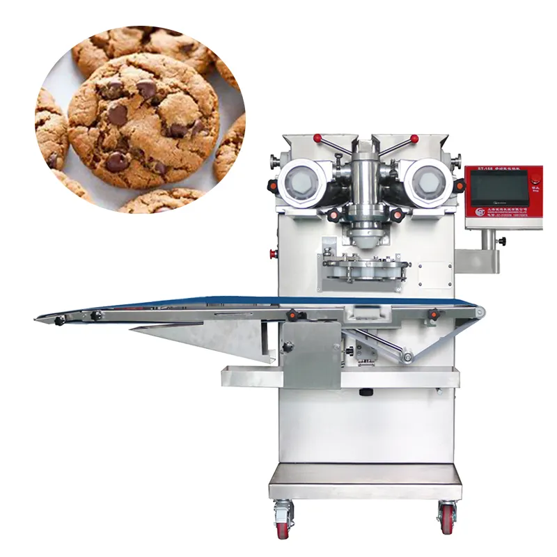 Multifunction नाश्ता चॉकलेट चिप कुकीज़ बिस्कुट बनाने के लिए प्रसंस्करण मशीन