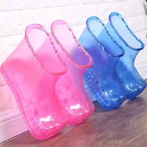 Women Foot Soak Bath Therapy Massage Shoes Ankle <b>Boots</b> Sole Relaxation Home Feet Care Hot Water Neutral Foot Soak - Product Image 4