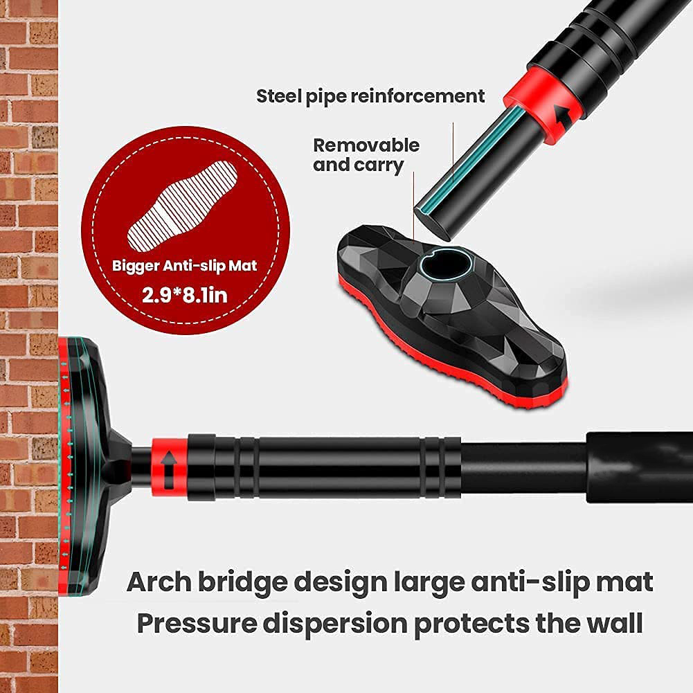 Pull Up Bar no Screws Doorway Chin Up Bar for Home Gym Adjustable to Doors with a Width of 27.5-35.4 Inches with Anti-Slip Mat