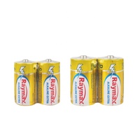 Usine Mustang Raymax Marque privée Cellule primaire Pilas 1.5 Volt 1.5 v Taille LR14 C AM2 Pile alcaline sèche
