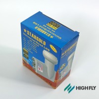 Récepteur satellite Highfly OEM STARGOLD SG-300HD, gain 70 dB, HD, bande KU, LNB quad